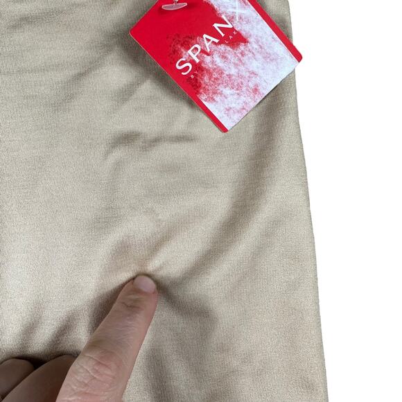 SPANX Simplicity Nude Hi Waist Shaper Shorts Women's Medium NWT Slimming Basics - Picture 5 of 7